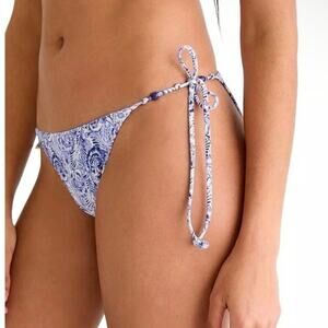 J Crew NWT Cheeky String Bikini Bottom XS